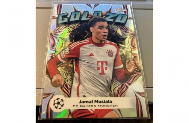 Jamal Musiala Golazo Bayern Mnchen Topps UCC Chrome 23/24