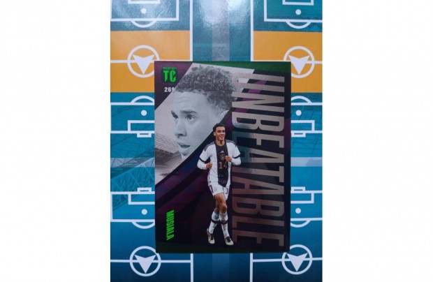 Jamal Musiala Zld Unbeatable Panini Top Class 2024 krtya