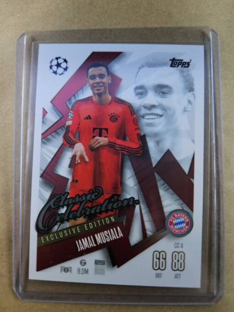 Jamal Musiala - Topps Classic Celebration kártya