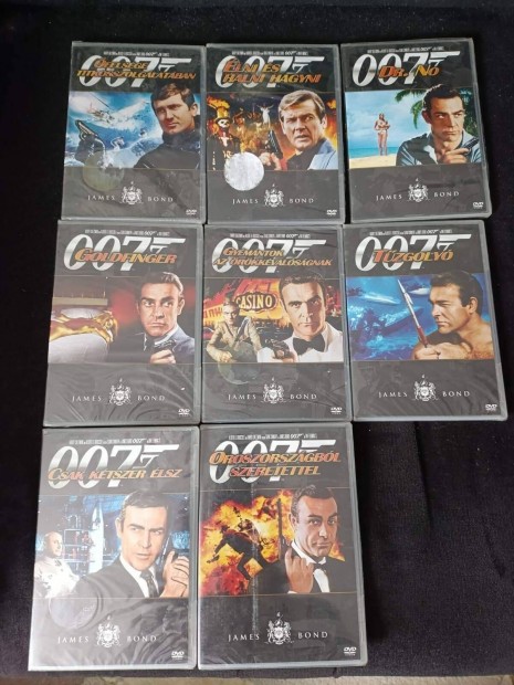 James Bond 007 8db dvd