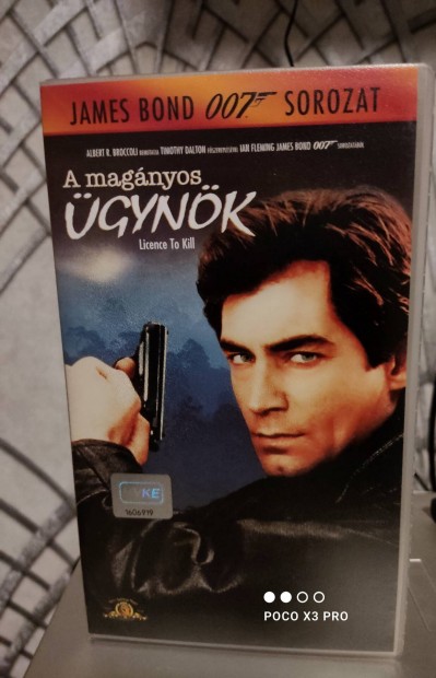 James Bond 007 A magnyos gynk VHS