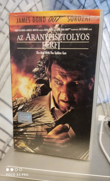 James Bond 007 Az aranypisztolyos frfi VHS 