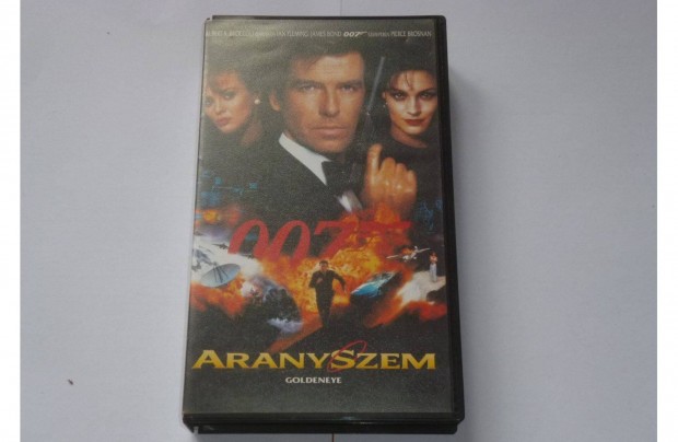 James Bond 007 - Aranyszem (1995) VHS fs: Pierce Brosnan