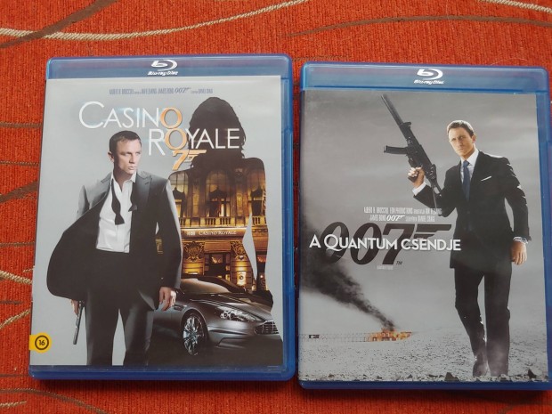 James Bond Blu-ray lemezek