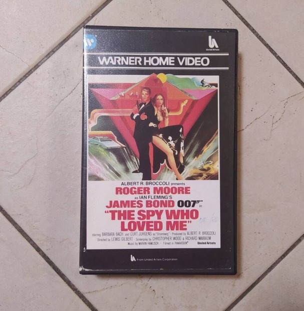 James Bond The Spy Who Loved Me A km, aki szeretett engem Warner VHS