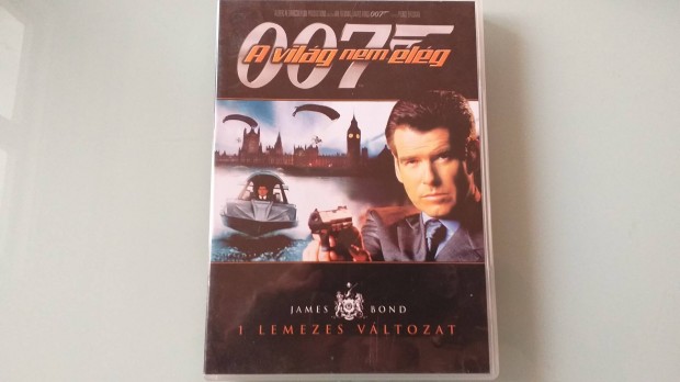 James Bond: A vilg nem elg DVD