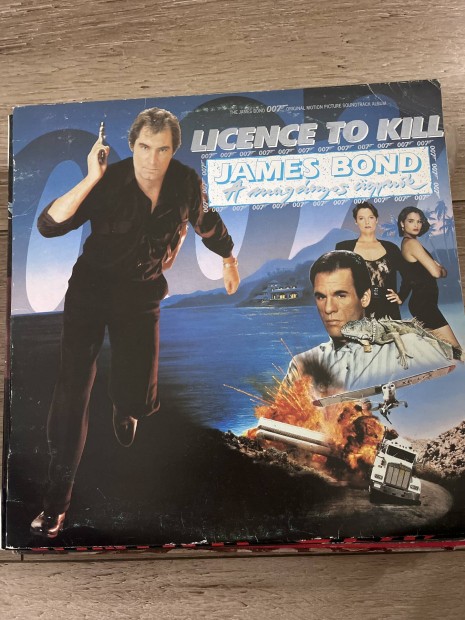 James Bond bakelit vinyl