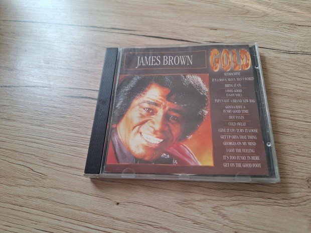 James Brown - Gold CD lemez!