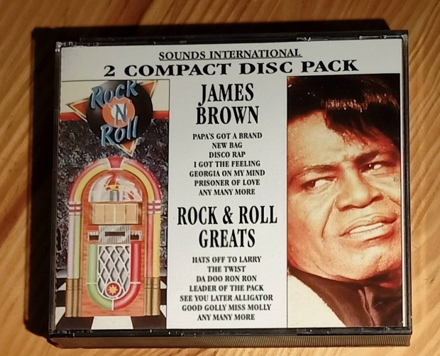 James Brown - Rock & Roll Greats dupla CD 