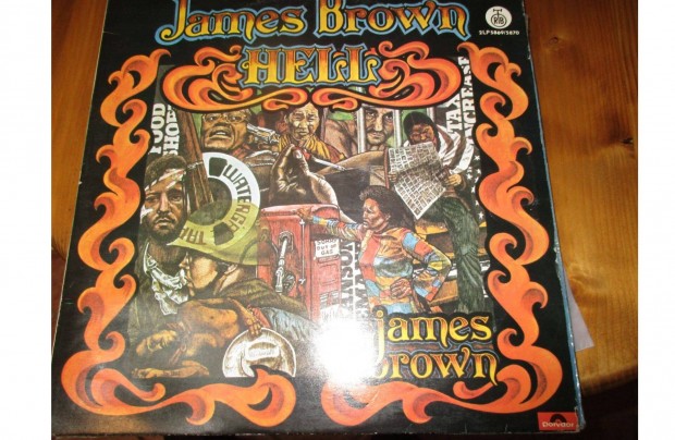 James Brown dupla LP hanglemez elad