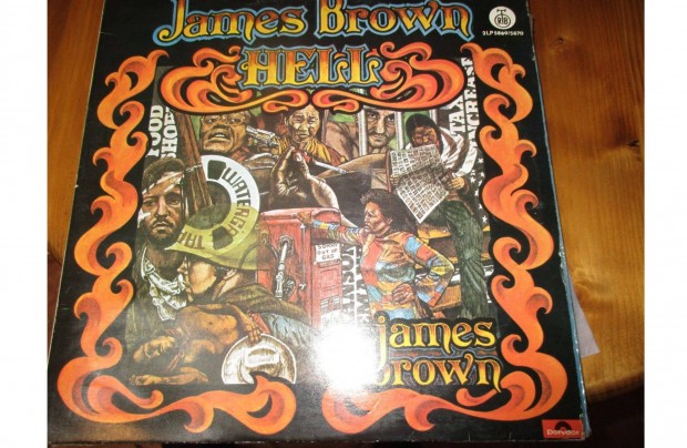 James Brown dupla bakelit hanglemez elad