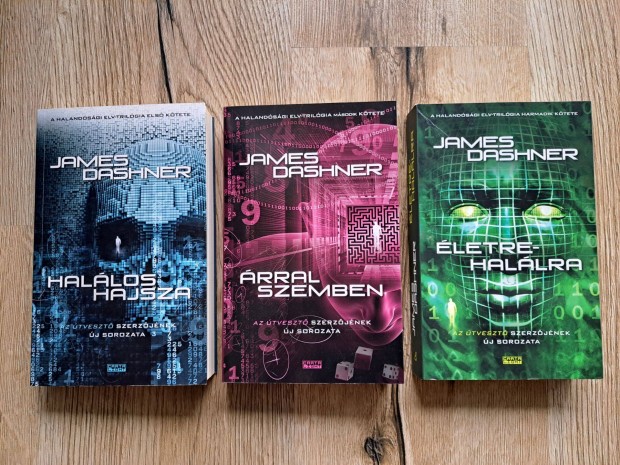 James Dashner - Hallos hajsza, rral szemben, letre-hallra