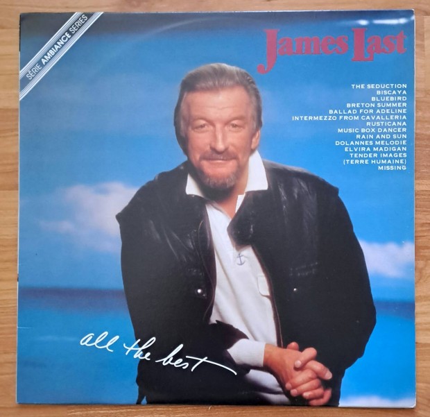 James Last: All the best című újszeű bakelit lemeze