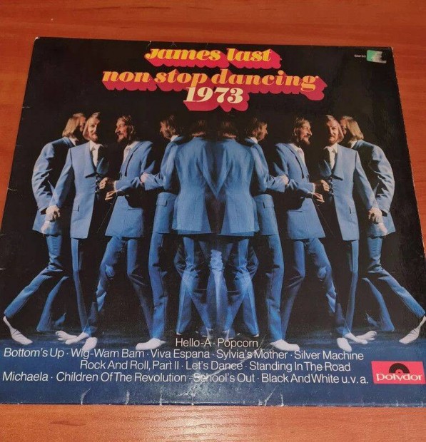 James Last - Non Stop Dancing 1973; LP, Vinyl, bakelit