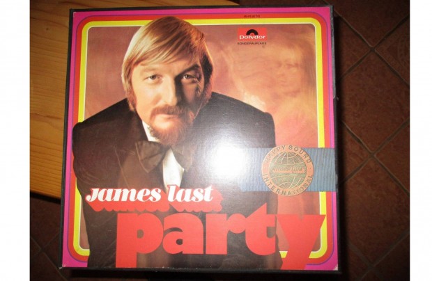 James Last dszdobozos bakelit hanglemez album elad (4LP)