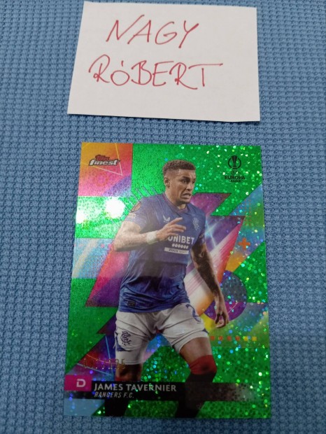 James Tavernier - Rangers /225 szmozott focis krtya 