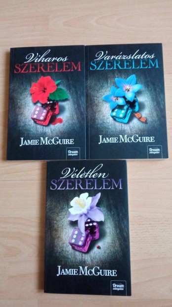 Jamie Mcguire Vletlen szerelem, Viharos szerelem,Varzslatos szerelem