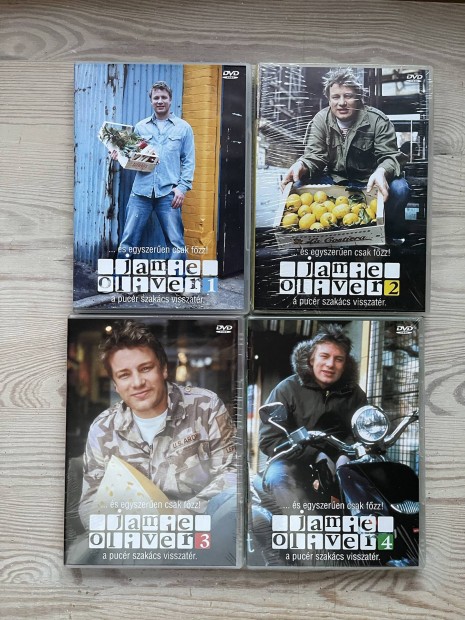 Jamie Oliver 1-4 rsz : ... s egyszeren csak fzz! - DVD 