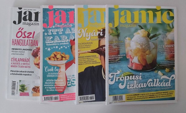 Jamie Oliver 4 db magazin