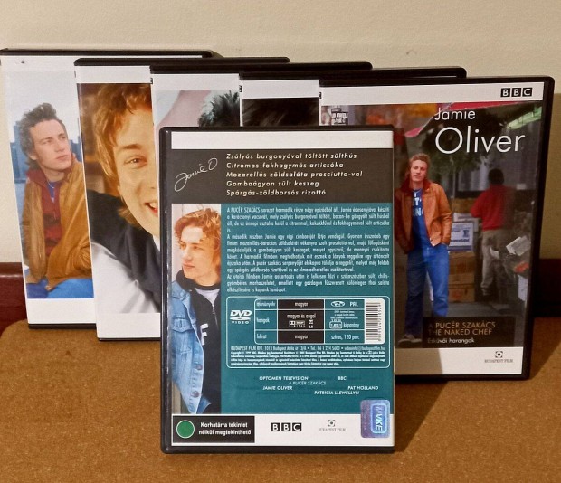 Jamie Oliver 6 rszes DVD sorozat elad, Ajndk tlet