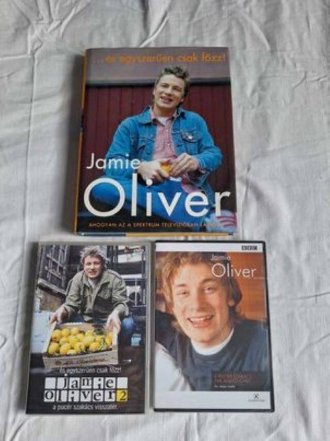 Jamie Oliver:.s egyszeren csak fzz! knvye, s 2 DVD