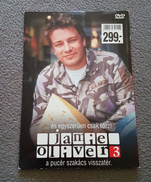 Jamie Oliver (papírtasakos, bontatlan) 3. dvd