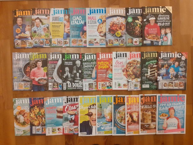 Jamie Oliver magazin sorozat kitn llapotban