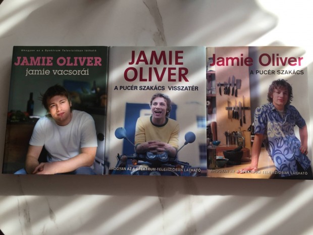 Jamie Oliver szakcsknyvek