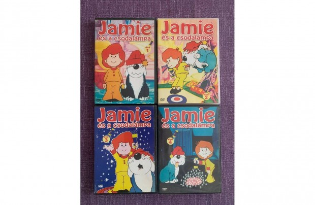 Jamie s a csodalmpa 1-4. DVD