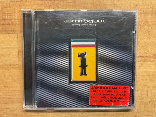 Jamiroquai - Travelling Without Moving, cd lemez