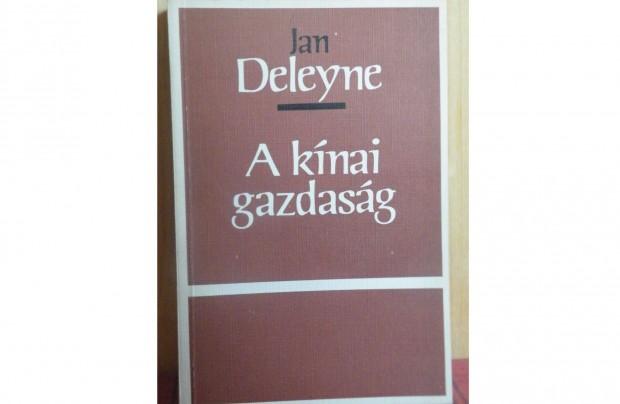 Jan Deleyne: A knai gazdasg - sorszmozott -
