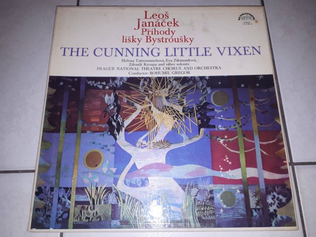 Janacek - The Cunning Little Vixen msoros dupla bakelit - j