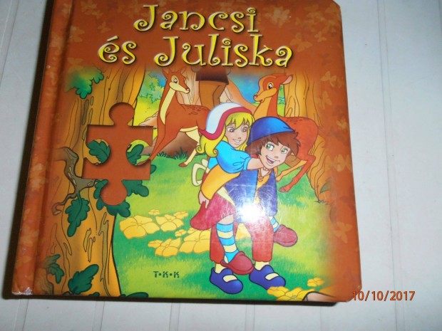 Jancsi s Juliska puzzle knyv