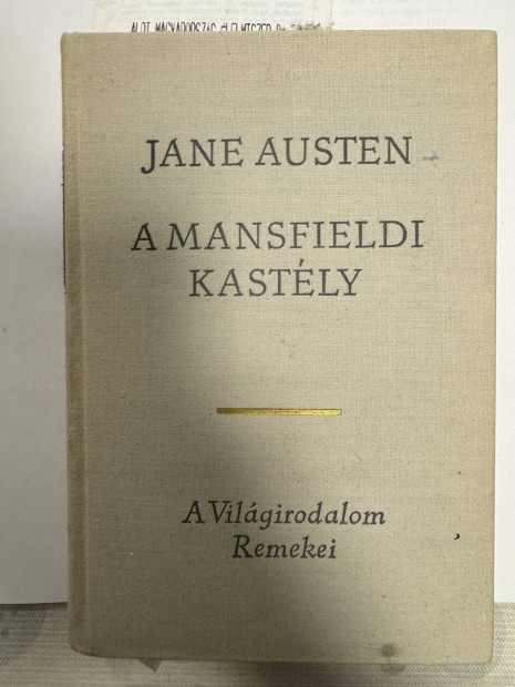 Jane Austen A Mansfeldi Kastly 