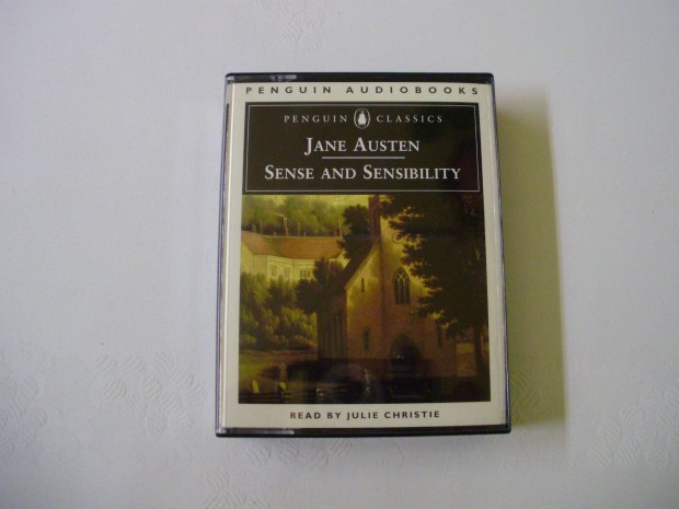 Jane Austen Sense and Sensibility hangoskönyv 4 db angol kazetta