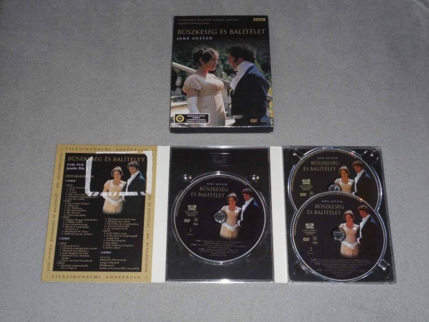 Jane Austen - Bszkesg s Baltlet BBC Dszdobozos Digibook DVD film