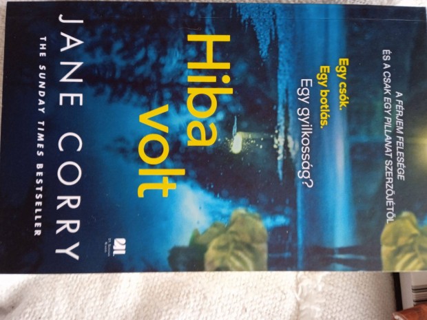 Jane Corry: Hiba volt knyv