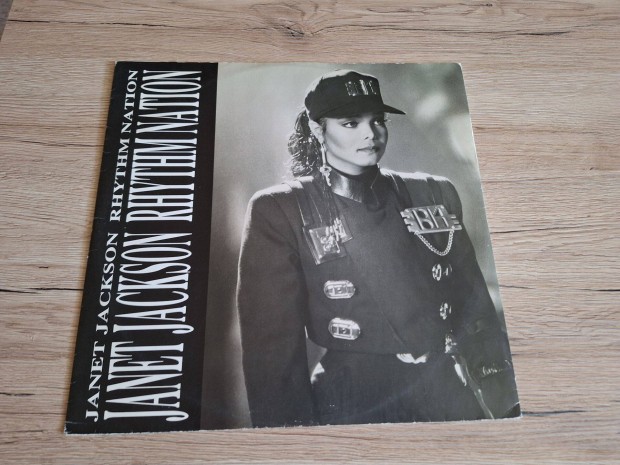 Janet Jackson- Rhythm Nation maxi bakelit lemez ! LP