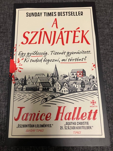 Janice Hallett - A sznjtk knyv elad