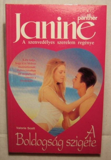 Janine 2. A Boldogsg Szigete (Valorie Scott) 1990 (2kp+tartalom)