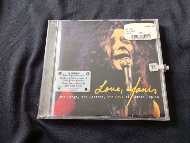 Janis Joplin Love, Janis karcmentes cd lemez