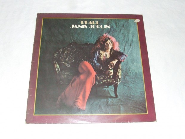 Janis Joplin: Pearl - holland nyoms bakelit lemez elad!