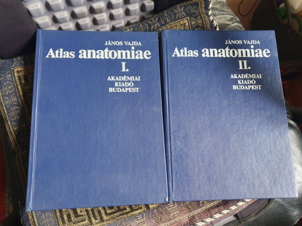 Jnos Vajda: Atlas anatomiae I-II.-Anatmiai atlasz -orvosi szakknyv