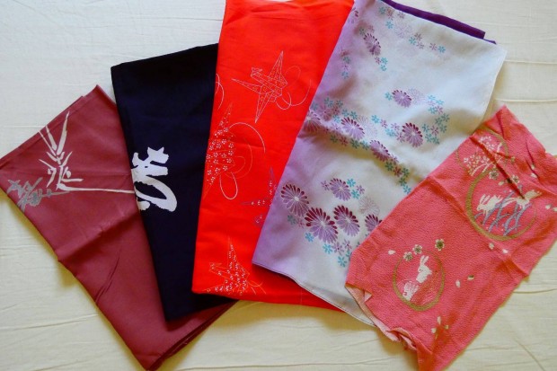 Japn kend (furoshiki) csomag, 5 db