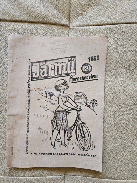 J�rm� kereskedelem 1963 2.sz�m Csepel Ker�kp�r �s Motorker�kp�r Nagyke