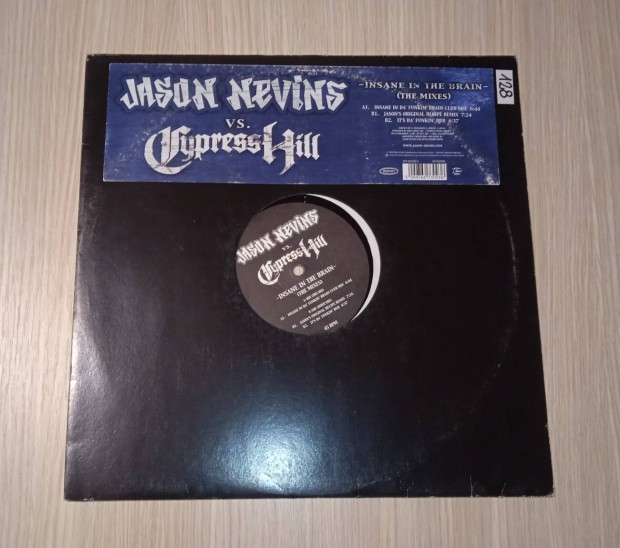 Jason Nevins vs. Cypress Hill - Insane In ...(Mixes)(Vinyl,1999)