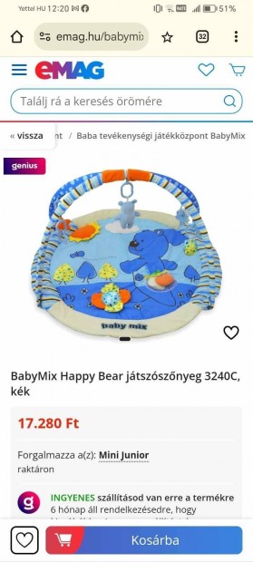 Jtszsznyeg Babymix