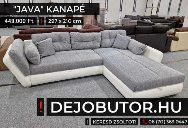 Java rugs gray sarok kanap lgarnitra 290x200 cm gyazhat