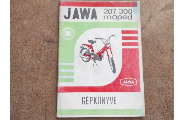 Jawa 207.300 alkatrszkatalgus s kezelsi gpknyv