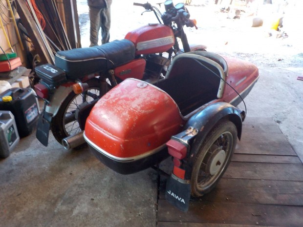 Jawa 350-634 oldalkocsis alkatrész Tapolcán eladó